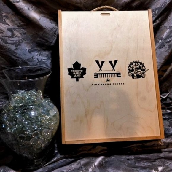 Wooden "Air Canada" Storage Crate - Picture 4 of 5